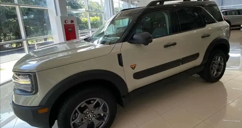 Ford Bronco sport 2025 2.0 ecoboost gasolina badlands 4x4 selectshift