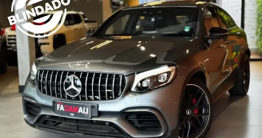Mercedes-benz Glc 63 amg 2019 4.0 v8 turbo gasolina coupé s 4matic+ speedshift