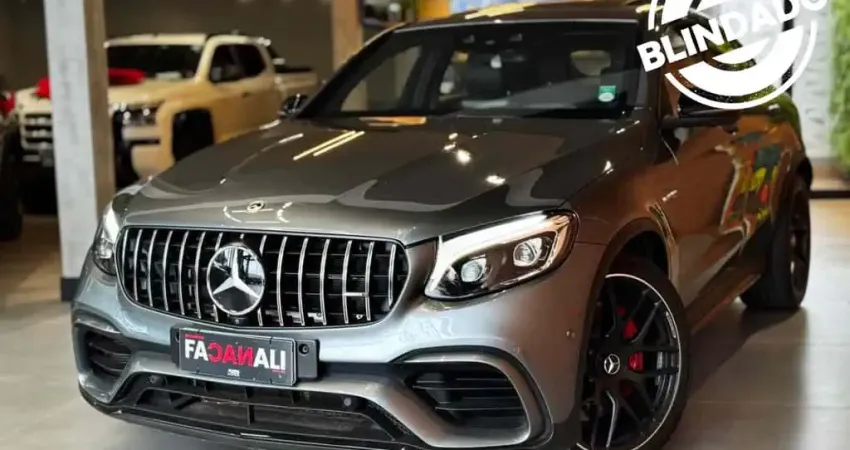 Mercedes-benz Glc 63 amg 2019 4.0 v8 turbo gasolina coupé s 4matic+ speedshift