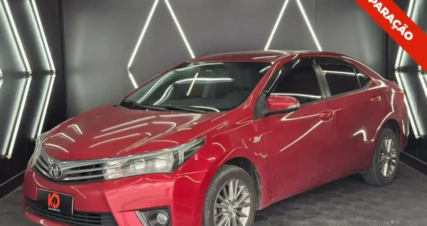 Toyota Corolla 2016 2.0 xei 16v flex 4p automático