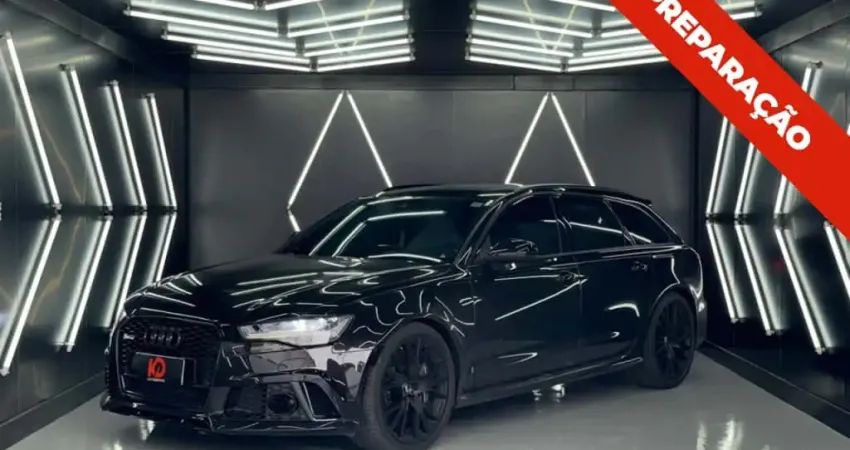 Audi Rs6 2018 4.0 avant v8 32v bi-turbo gasolina 4p tiptronic