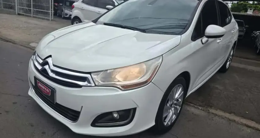 CITROEN C4 LOUNGE TENDANCE 2.0 FLEX 4P AUT 2014