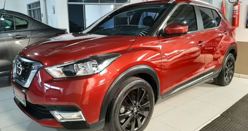 NISSAN KICKS 1.6 CVT FLEX SV XTRONIC AUTOMATICA ANO 2020 COMPLETA BANCO DE COURO 