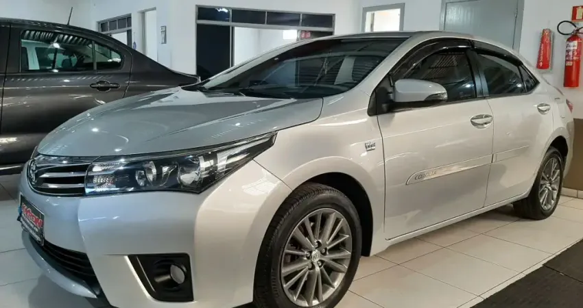 TOYOTA COROLLA XEI 2.0 FLEX AUTOMÁTICO ANO 2016 IPVA 2025 PAGO COMPLETO 