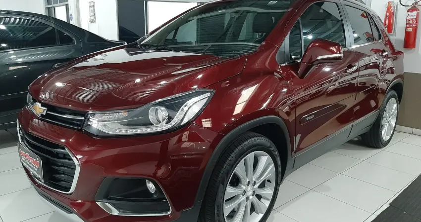 TRACKER LTZ 1.4 TURBO AUTOMÁTICA TOP COM TETO SOLAR ELÉTRICO ANO 2017 COM BANCO DE COURO E BOTÃO STA