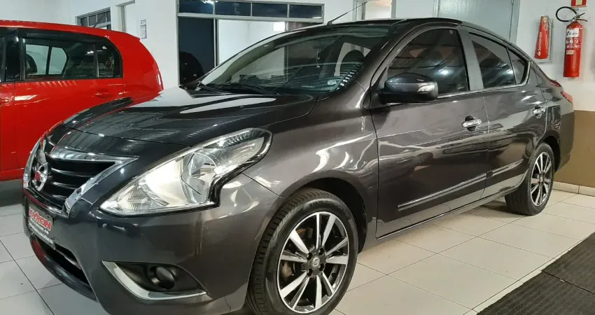 NISSAN VERSA 1.6 UNIQUE AUTOMATICO CVT FLEXSTART XTRONIC ANO 2018 COMPLETO