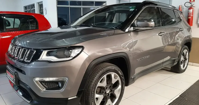 JEECOMPASS LIMITED 2.0 AUTOMÁTICO FLEX  COMPLETO COM TETO SOLAR ELÉTRICO E TETO PANORÂMICO DE VIDRO 