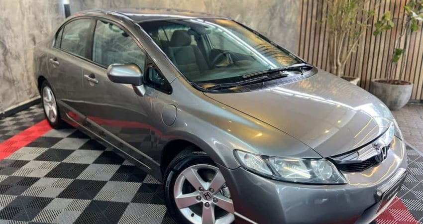 100% Financiado - Honda Civic LXS 1.8 Mec. 4p 2009 Gasolina - Leilão