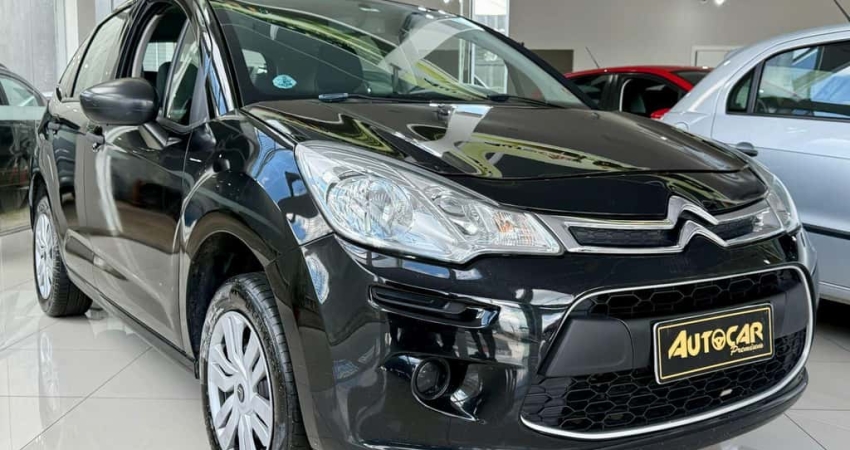 Citroën C3 Citroën C3 Origine PureTech 1.2 - Preta - 2017/2018