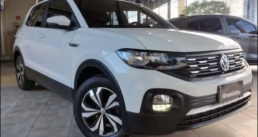 T-CROSS SENSE 200 TSI 2021 ABAIXO  DA TABELA FIPE COM BANCOS DE COURO IMPECÁVEL!!!