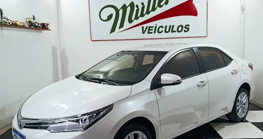 Corolla XEI 2.0 AUT. Unico Dono