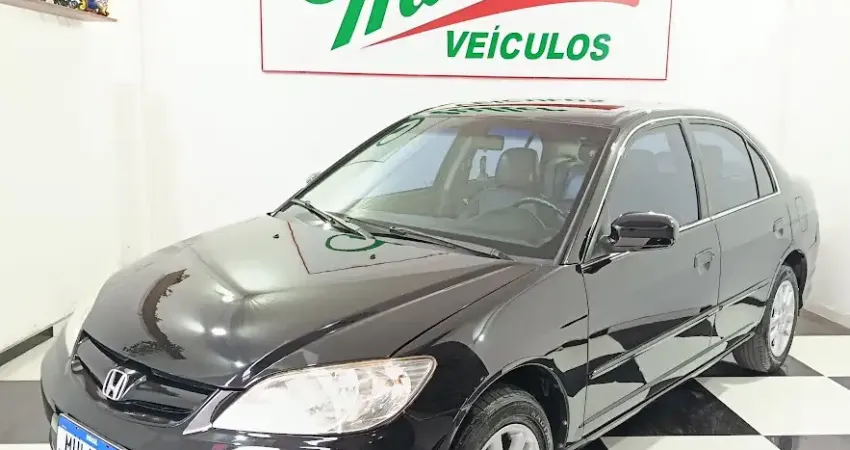 Civic Lx 1.7 Automatico +couro 