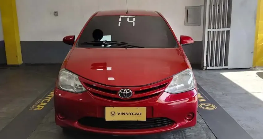Toyota Etios 2014 1.3 x 16v flex 4p manual