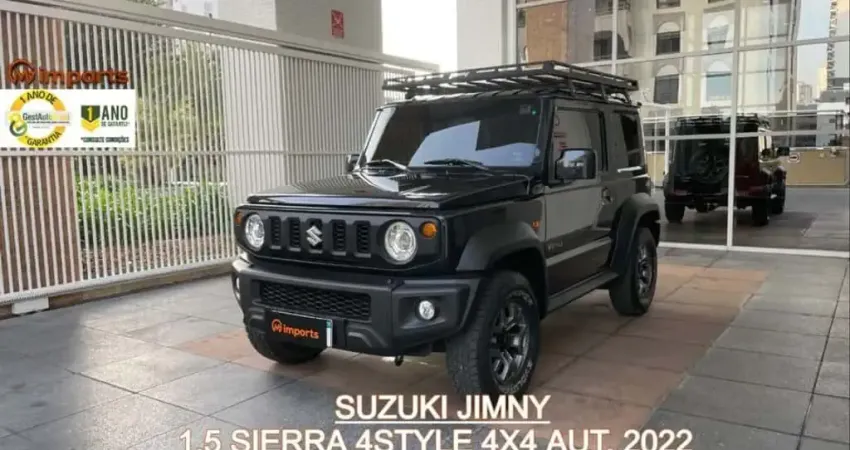 Suzuki Jimny 2022 1.5 gasolina sierra 4style 4x4  automático