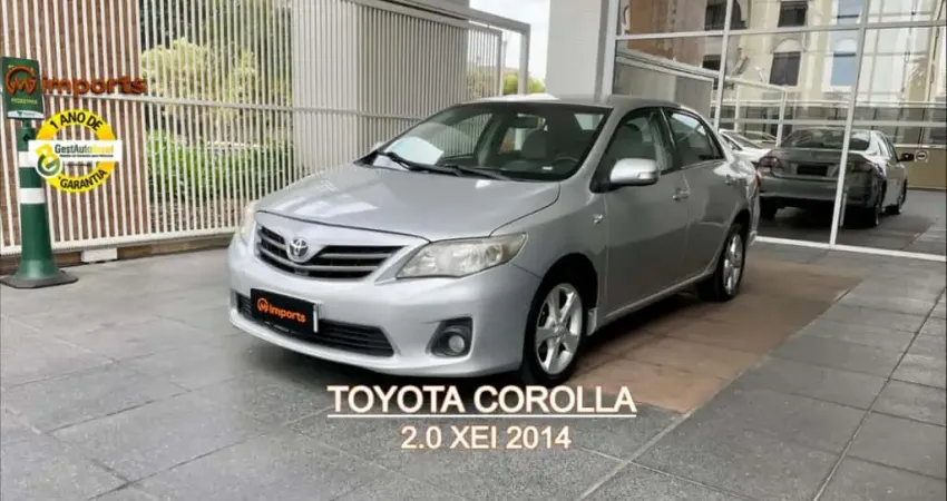 Toyota Corolla 2014 2.0 xei 16v flex 4p automático