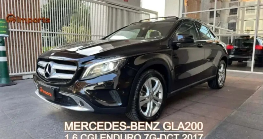 Mercedes-benz Gla 200 2017 1.6 cgi enduro 16v turbo flex 4p automático