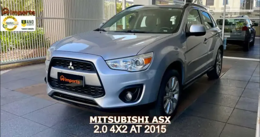 Mitsubishi Asx 2015 2.0 4x2 16v gasolina 4p automático
