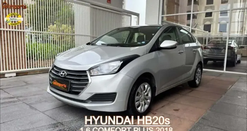 Hyundai Hb20s 2018 1.6 comfort plus 16v flex 4p manual