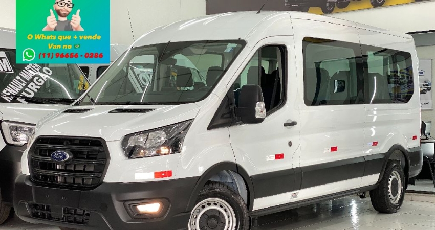 Ford - Transit L3H2 410L Minibus Passageiro 15lugares Zero KM Ano 2024/2025 Pronta entrega!!! R$ 279