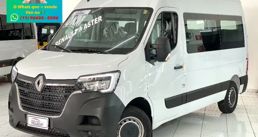 Renault - Master L2H2 Passageiro 16lugares (15+1) Novo Motor Biturbo 150cv  Ano 2026 !!!