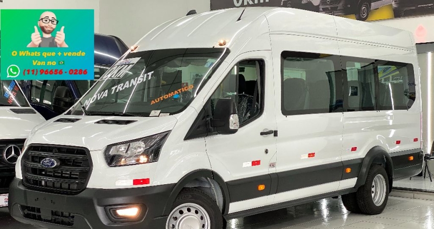 Ford - Nova Transit L4H3 Passageiro 18Lugares (17+1) Automática Ano 2026 Pronta entrega!!!