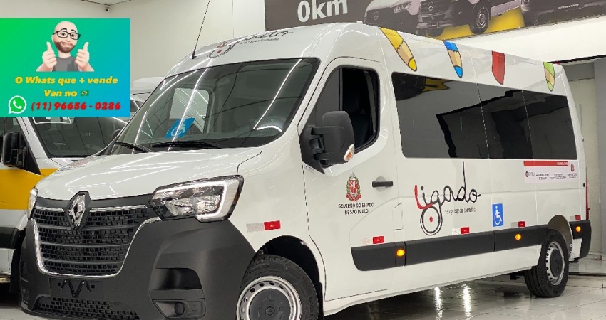 Renault - Master L3H2 Transporte Ligado Ano 2026 Pronta entrega!!!