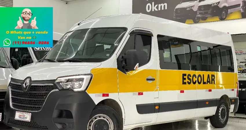 Renault - Master Escolar L3H2 24 lugares Pronta pra trabalhar!!!