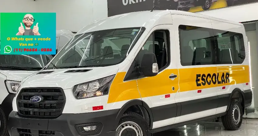 Ford - Transit Escolar 24 lugares Automática Pronta pra trabalhar!!!