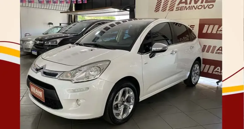 Citroen C3 2014 1.6 exclusive 16v flex 4p manual