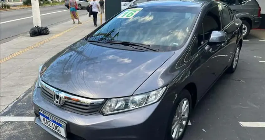 HONDA CIVIC 1.8 LXS 16V - 2016/2016