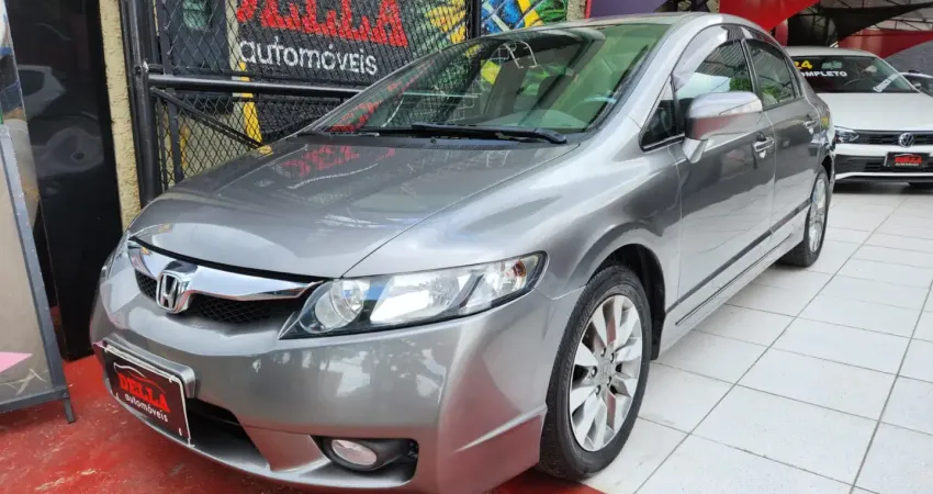 Honda Civic LXL Flex 2011 manual baixa km carro de único dono