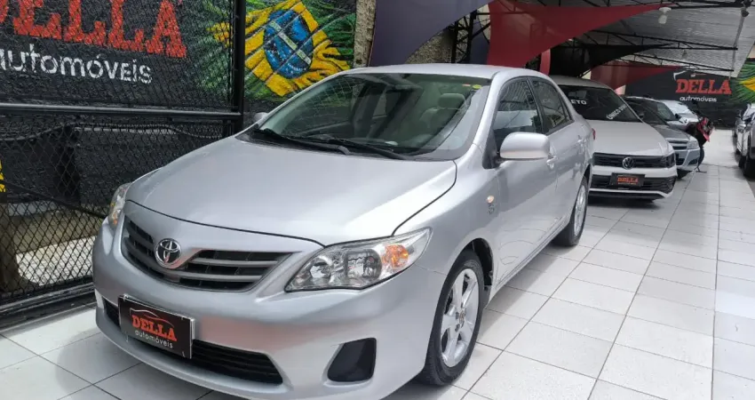 TOYOTA COROLLA GLi 1.8 FLEX 2012 AUTOMÁTICO LAUDO APROVADO VENDIDO COM GARANTIA