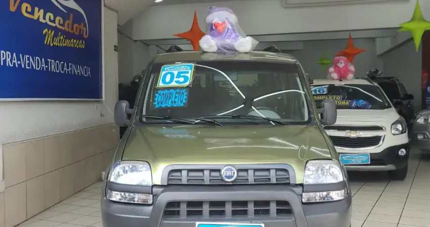 FIAT DOBLO ADVENTURE ESTRADFA REAL  2005  COMPLETA ACEITA CARRO NA TROCA WHATSAPP 11-94736-9415
