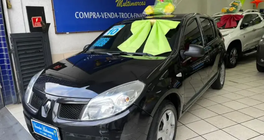 RENAULT SANDERO EXP 2010 COMPLETO 1.6 FLEX  ACEITA TROCA WHATSAPP 11-94736-9415 
