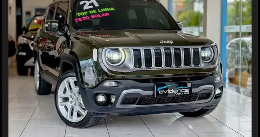 Renegade 1.8 Limited 2021 Com Teto Panorramico