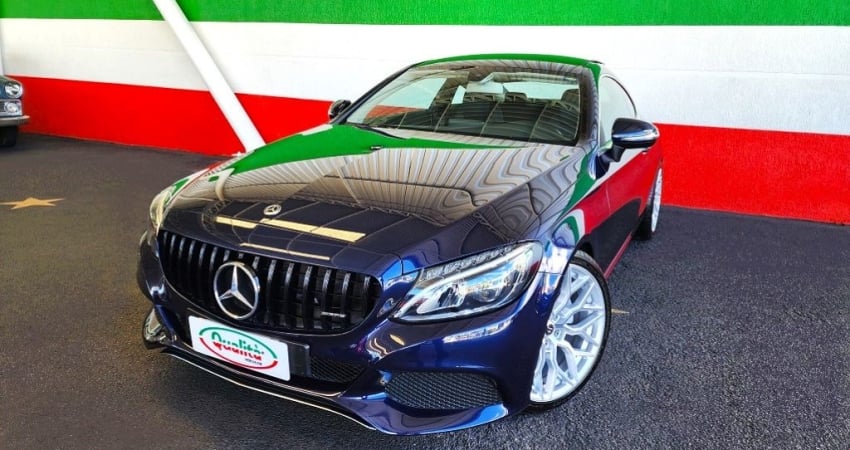 Mercedes Benz C180 Coupe 1.6 Turbo, Top de Linha, Com Apenas 48.000 Km Originais!