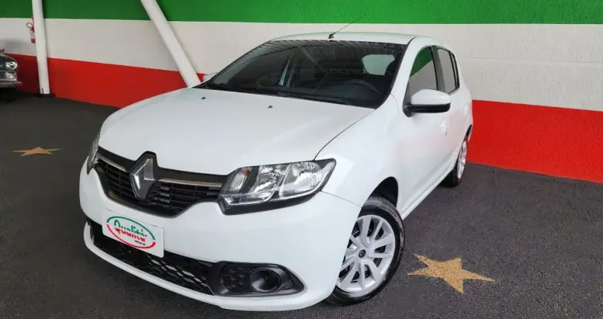 Sandero Expression 1.0 Flex/GNV. Completo. Lindo Carro e Super Econômico. Analiso Trocas!