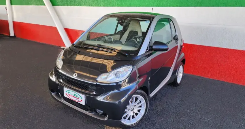 Smart Fortwo Coupe 1.0 Turbo 62kw, Completo + Teto Solar. Lindo Carro!