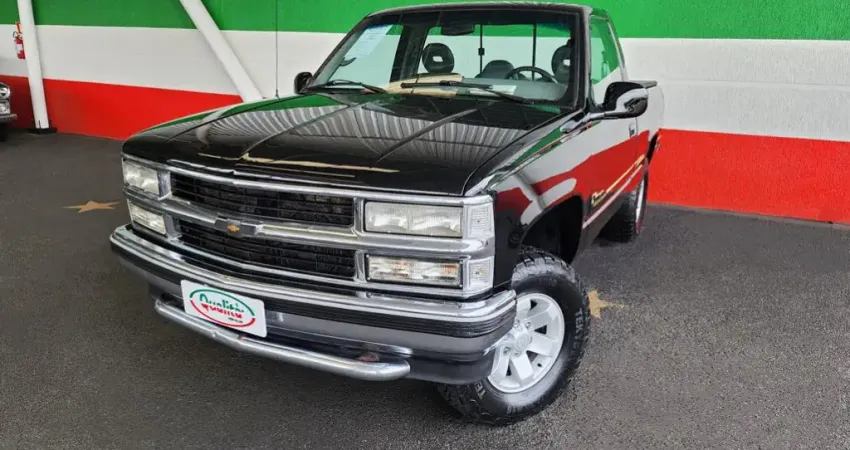 Silverado DLX 4.1 Turbo/Diesel, Completa. Bruta, Lisa e Linda Camioneta, Analiso Trocas!