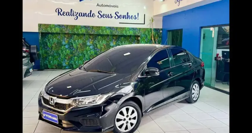 Honda City Sedan Personal 1.5 Flex 16V Aut.  - Preta - 2019/2019