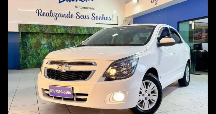Chevrolet Cobalt LTZ 1.8 8V Econo.Flex 4p Aut.  - Branca - 2014/2015