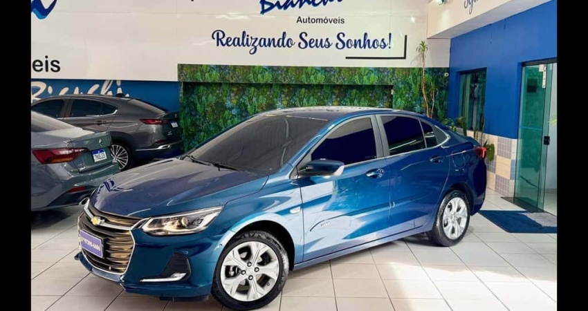 Chevrolet Onix SED. Plus PREMIER II 1.0 12V TB Flex Aut  - Azul - 2019/2020
