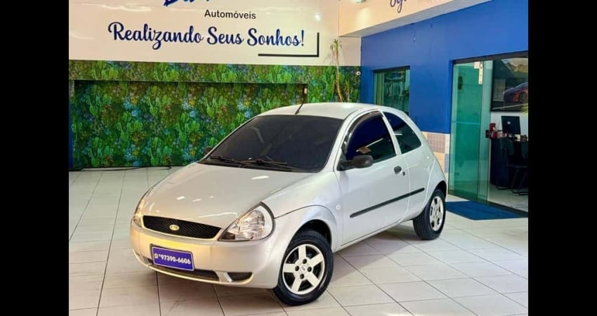Ford KA GL 1.0i Zetec Rocam  - Prata - 2006/2007