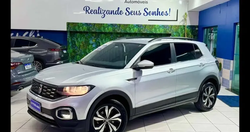 Volkswagen T-Cross Sense 200 TSI 1.0 Flex 5p Aut.  - Prata - 2022/2022