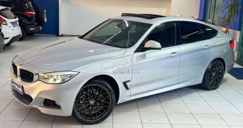 BMW 328 328i GRAN TURISMO 2.0 TB 16V 245CV 4P - Prata - 2014/2015