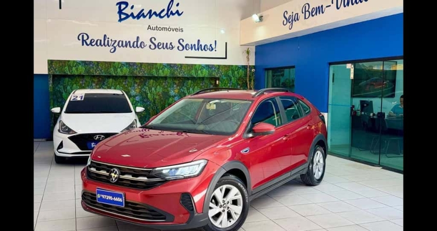 Volkswagen Nivus Comfortline 1.0 200 TSI Flex Aut.  - Vermelha - 2022/2023