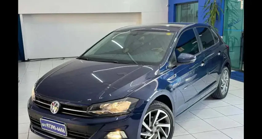 Volkswagen Polo Highline 200 TSI 1.0 Flex 12V Aut.  - Azul - 2019/2019