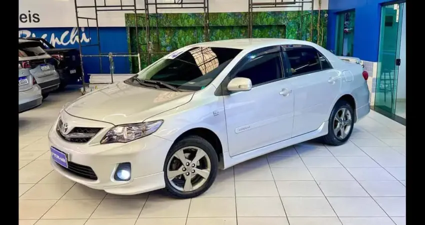 Toyota Corolla XRS FLEX - Prata - 2013/2014