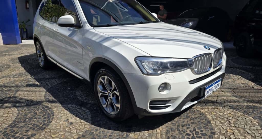 Bmw X3 2016 2.0 20i x line 4x4 16v gasolina 4p automático