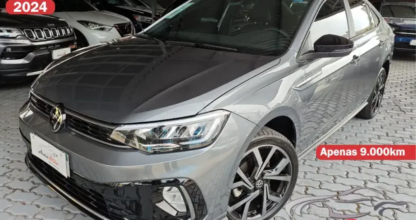 Volkswagen Virtus Exclusive 1.4 250 TSi. Com apenas 9000km, igual zero quilometro.